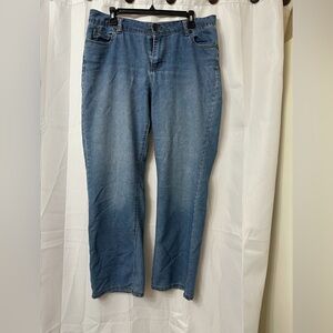 Natural Reflections Blue Straight Leg Jeans